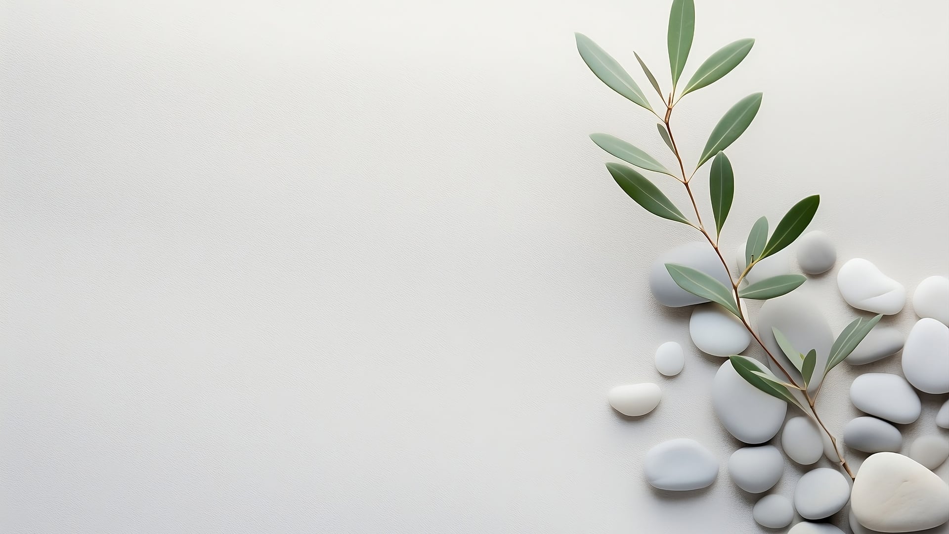 Serene and peaceful massage therapy environment at Kamloops Massage Matters featuring natural stone elements and warm ambient lighting